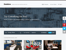Tablet Screenshot of desktimeapp.com